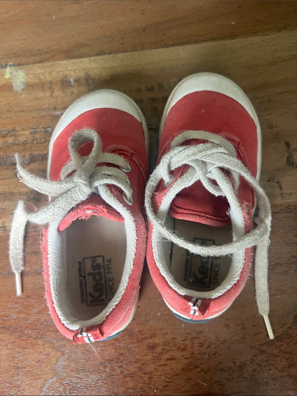 Keds Kids Red Graham Sneaker